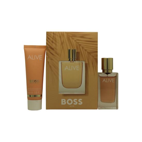 Hugo Boss Alive Gift Set 30ml Eau De Parfum + 50ml Body Lotion