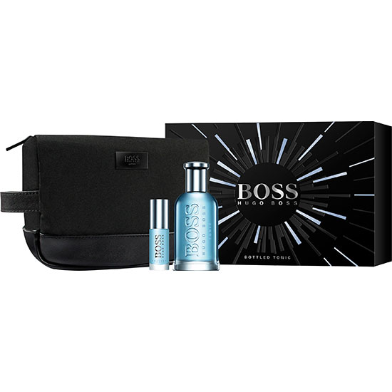 Boss Bottled Tonic Eau De Toilette Spray Gift Set 100ml