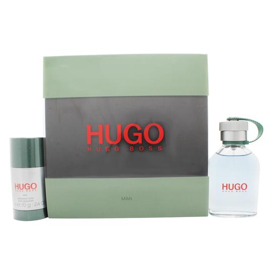 Hugo Boss Hugo Man Gift Set 50ml Eau De Toilette + 150ml Deodorant Spray