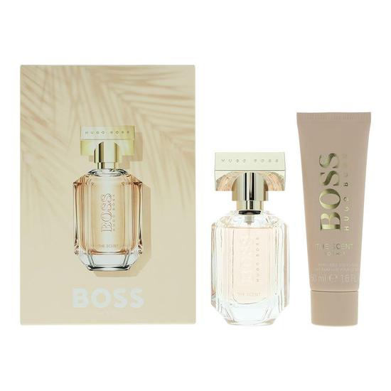 Hugo Boss The Scent Eau De Parfum 30ml + Body Lotion 50ml Gift Set For Her 30ml