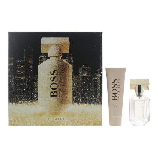 Hugo Boss The Scent For Her Eau De Parfum 30ml & Perfumed Body Lotion 50ml Set 30ml