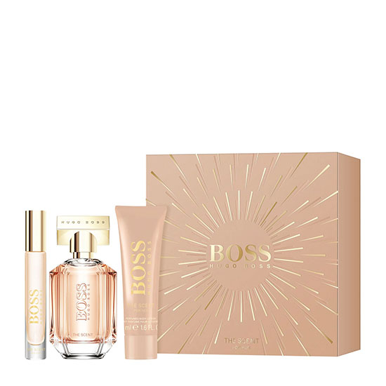 hugo boss the scent for her gift box