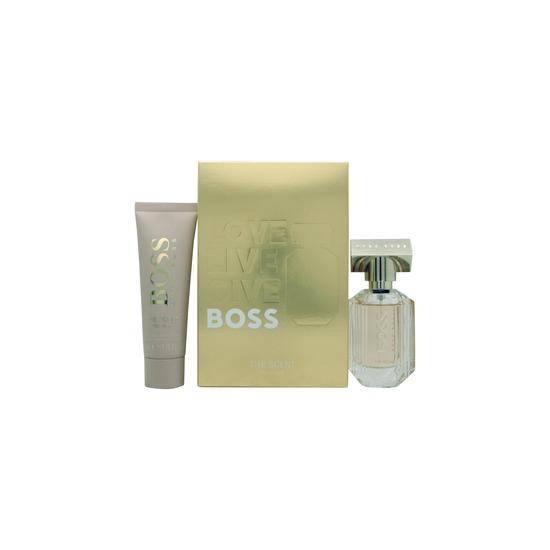Hugo Boss The Scent For Her Gift Set 30ml Eau De Parfum + 50ml Body Lotion