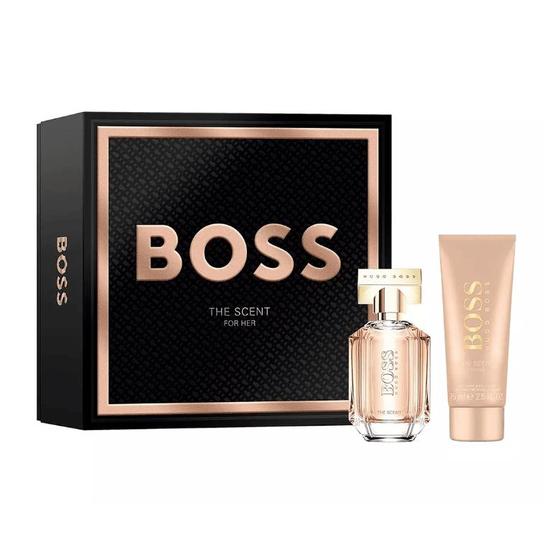 Hugo Boss The Scent For Her Set 50ml Eau De Parfum + 75ml Body Lotion