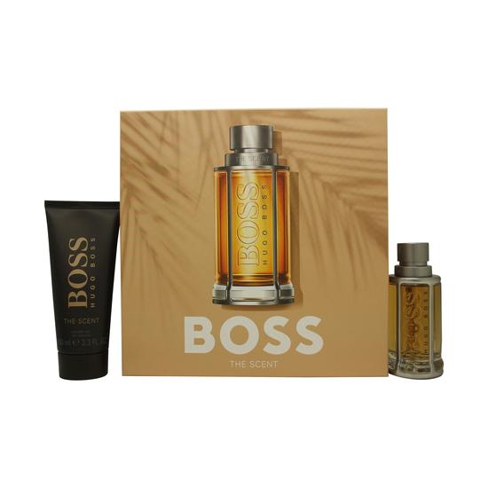 Hugo Boss The Scent Gift Set 50ml Eau De Toilette + 100ml Shower Gel