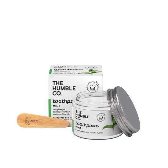 Humble Toothpaste In Glass Jar Mint 50ml