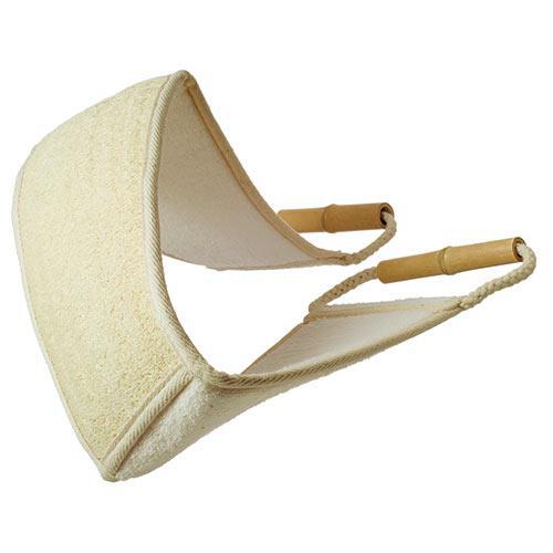 Hydréa London Bamboo & Loofah Exfoliating Back Strap