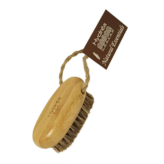 Hydréa London Bamboo Nail Brush With Mane & Cactus Bristle