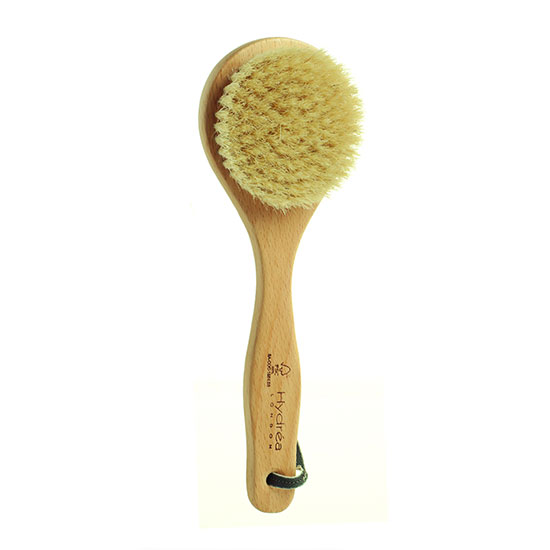 Hydréa London Classic Short Body Brush With Natural Hog Bristles - Medium Strength