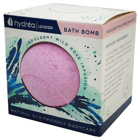 Hydréa London Indulgent Wild Rose Bath Bomb