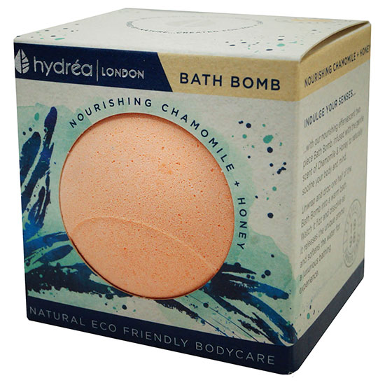 Hydréa London Nourishing Chamomile & Honey Bath Bomb