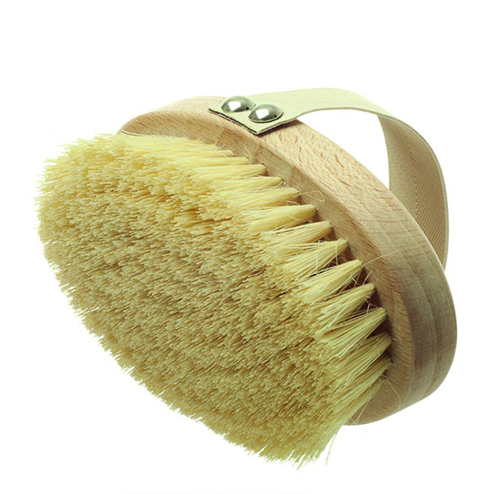 Hydréa London Professional Dry Skin Body Brush With Cactus Bristles - Hard Strength