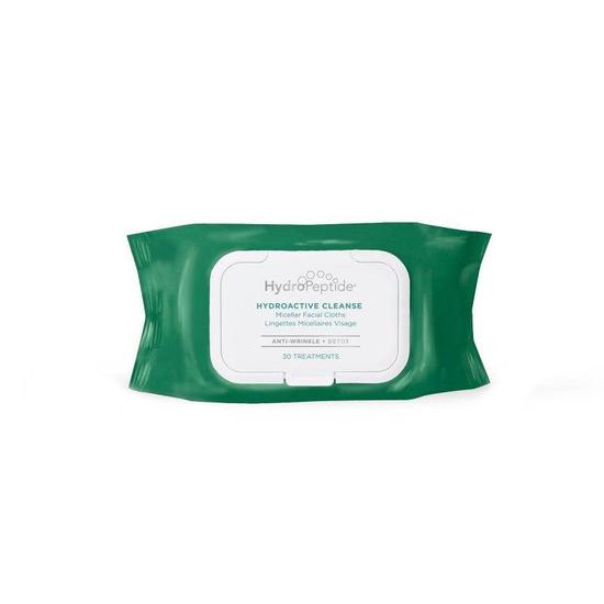 HydroPeptide HydroActive Cleanse Micellar Facial Towelettes x 30