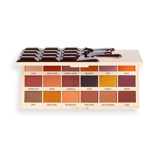 I Heart Revolution Caramel Nudes Chocolate Eyeshadow Palette