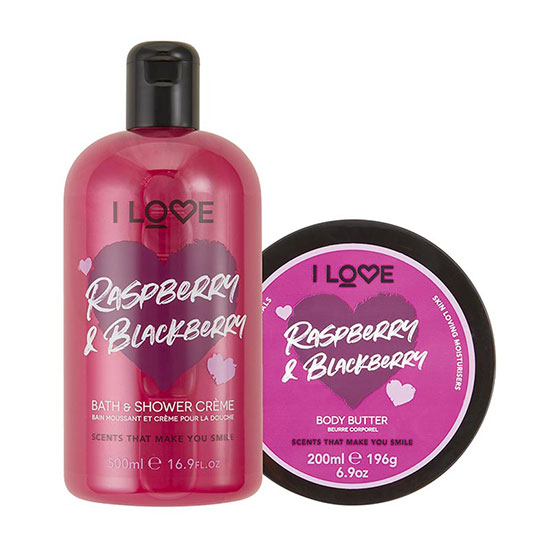 I Love Raspberry & Blackberry Delicious Duo