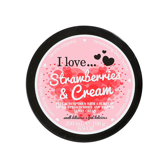I Love Strawberries & Cream Body Butter 200ml
