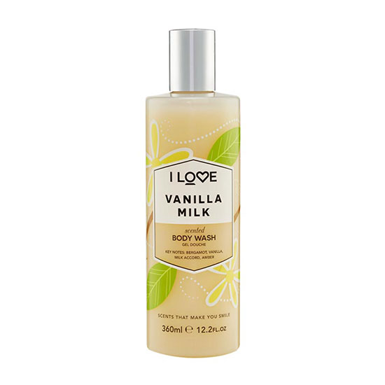 I Love Vanilla Milk Body Wash 360ml