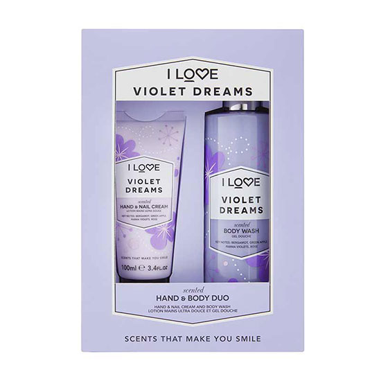 I Love Violet Dreams Scent Sational Hand & Body Duo