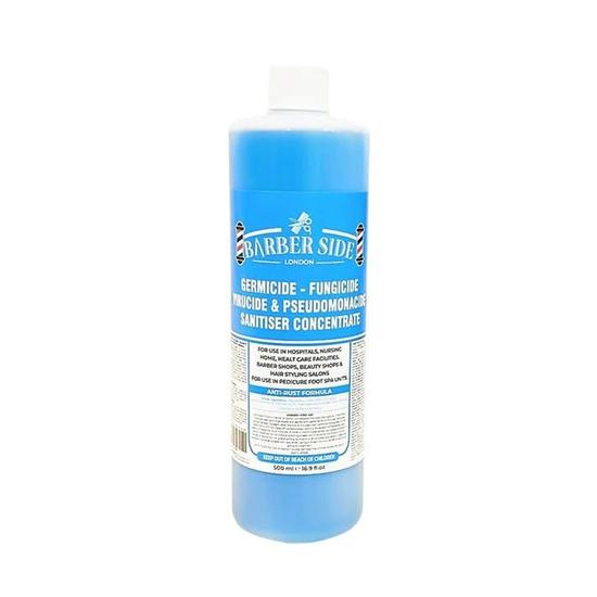 Ican London Barber Side London Germicide Blue Solution 500ml
