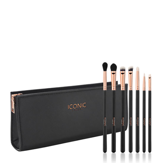 ICONIC London Complete Eye Set Black & Rose Gold