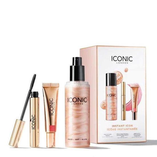 ICONIC London Instant Icons Gift Set Sheer Blush + Triple Threat Mascara + Prep-Set-Glow