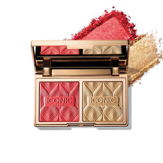 ICONIC London Silk Glow Duo Coral Glow