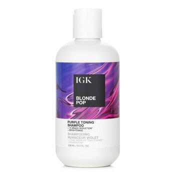 IGK Blonde Pop Purple Toning Shampoo 236ml