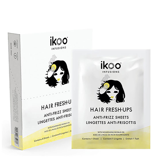 Ikoo Hair Fresh Ups Anti-Frizz Sheets Box Of 8 Sachets