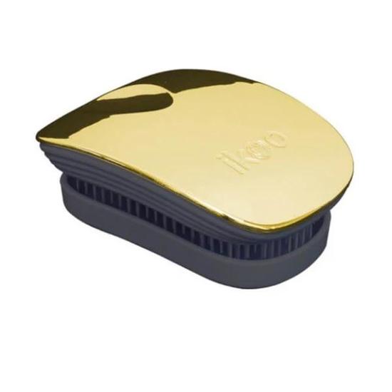Ikoo Metallic Pocket Brush Black Soleil