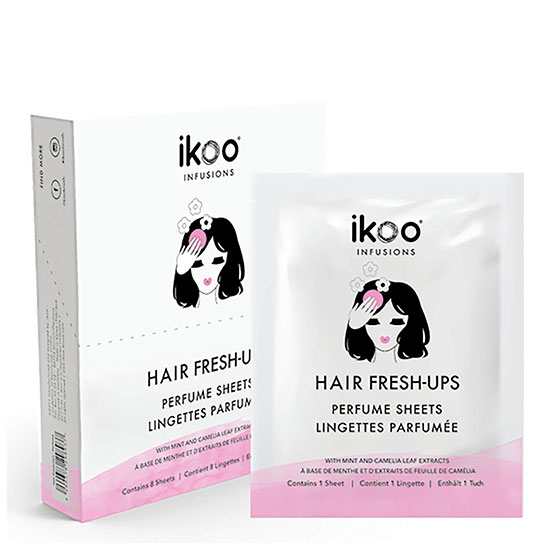 Ikoo Perfume Sheets Fresh Hair Ups Box Of 8 Sachets