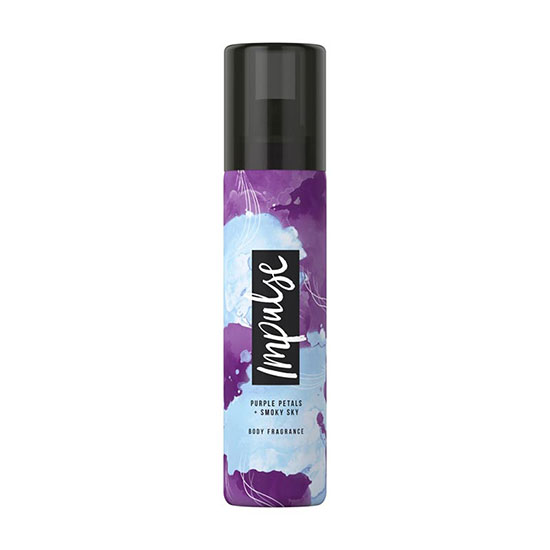 Impulse Burnt Purple Petals Body Spray 100ml