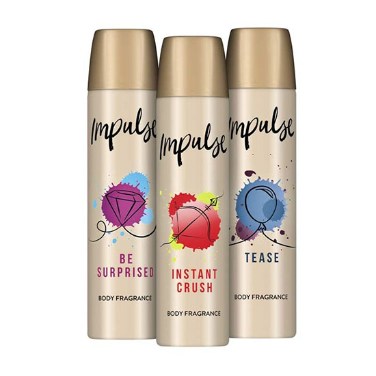 Impulse Spontaneous Beauty Bag Gift Set