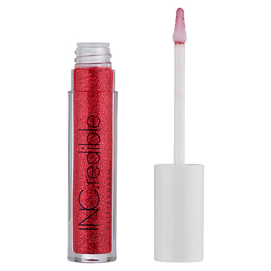 INC.redible Glittergasm Lip Gloss Red Hot Ready