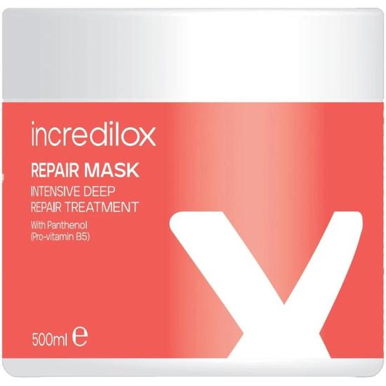 Incredilox Intensive Deep Repair Treatment Mask With Panthenol For Damaged Hair