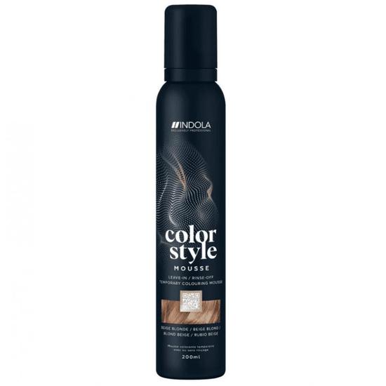 Indola Colour Mousse Beige Blonde 200ml