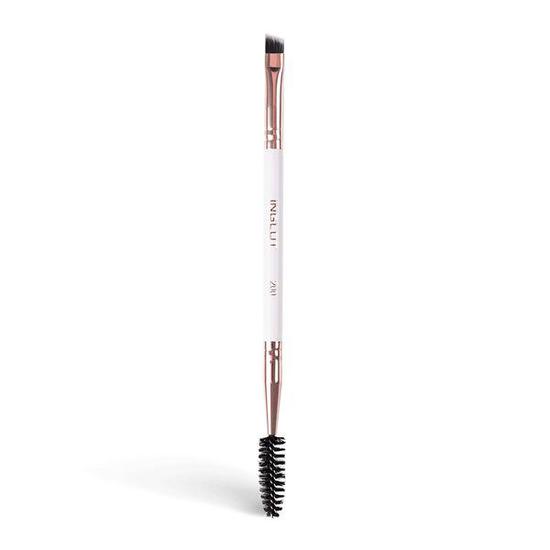 Inglot Cosmetics Feather Luxe Duo Brow & Wing Brush 200