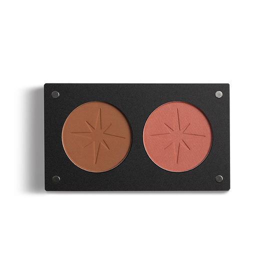 Inglot Cosmetics Maura Bask In The Glow Duo Palette Sunset