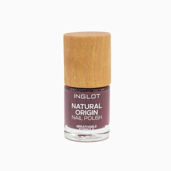 Inglot Cosmetics Natural Origin Nail Polish 008 Power Plum 8ml (Imperfect Box)