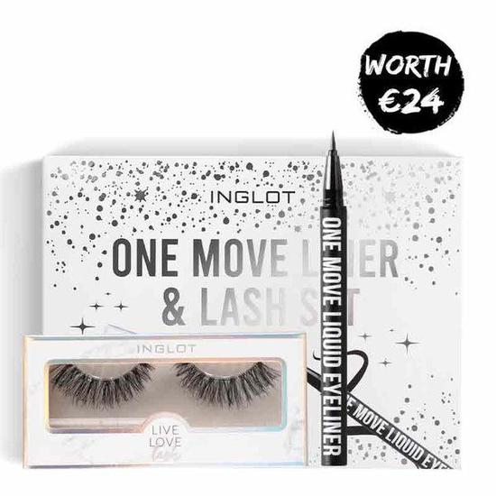 Inglot Cosmetics One Move Liner & Lash Set