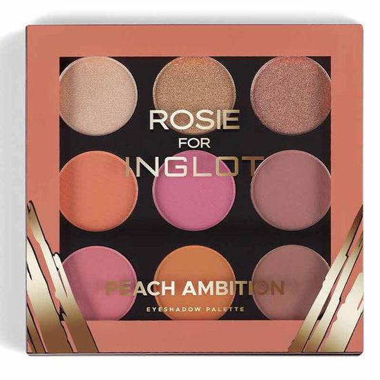 Inglot Cosmetics Rosie For Inglot Peach Ambition Eyeshadow Palette