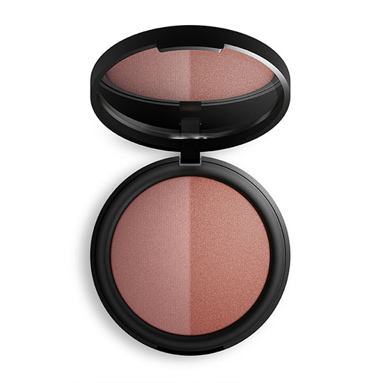 INIKA Baked Mineral Blush Duo Burnt Peach