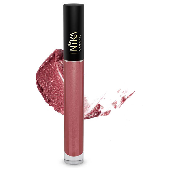 Inika Certified Organic Lip Glaze Rosewood