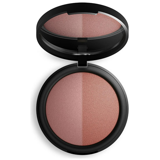 Inika Mineral Baked Blush Duo Burnt Peach