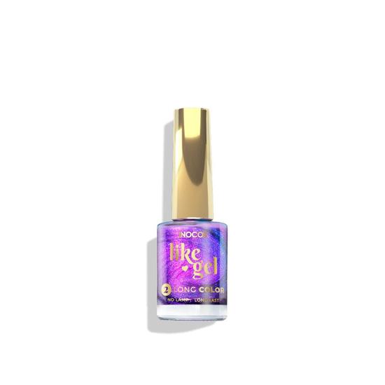 Inocos Like Gel 2 Long Colour Nail Polish 131 Purple Jupiter