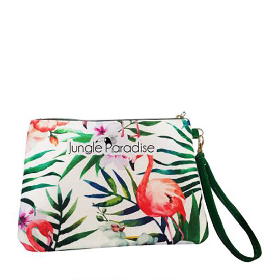 Institut Karité Jungle Flowers Makeup Bag