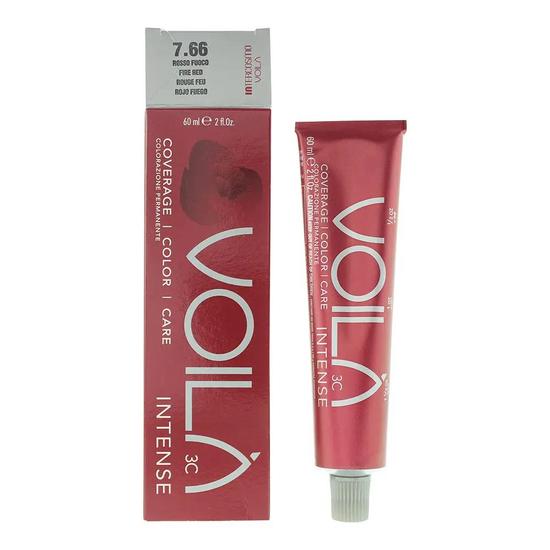 Intercosmo Voila 3c Intense 7.66 Fire Red Hair Colour