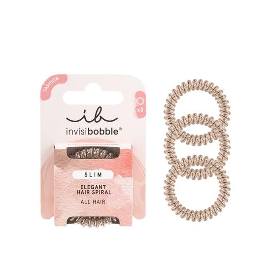 Invisibobble Slim Bronze Me Pretty x3