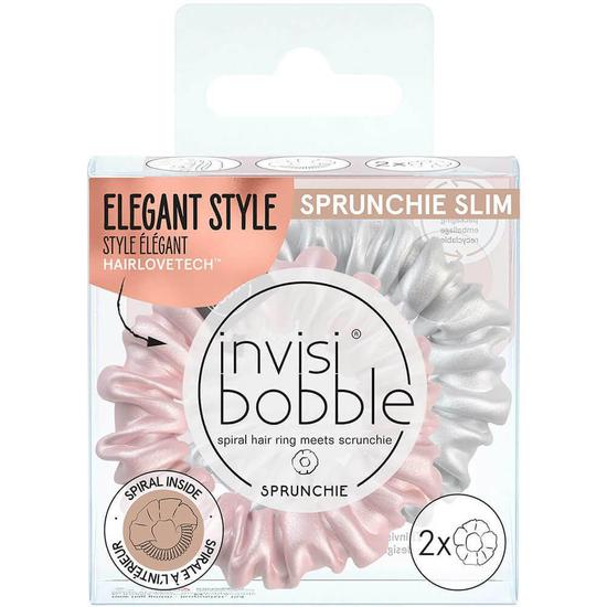 Invisibobble Sprunchie Slim Hair Tie Bella Chrome