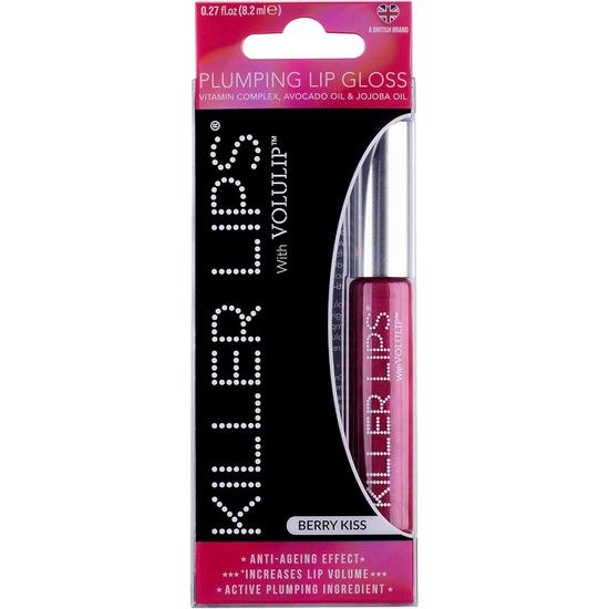 Invogue Killer Lips With Volulip Berry Kiss Plumping Lip Gloss