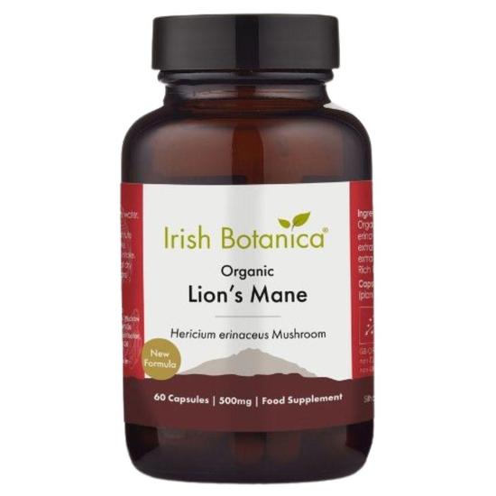 Irish Botanica Lion's Mane Mushroom Capsules